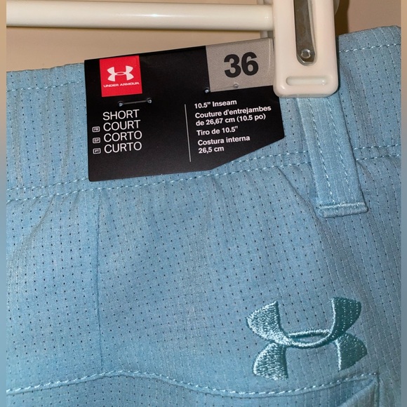 Men's Under Armour UA Golf Match Play Vented Shorts 1272358 NWT - Picture 3 of 8